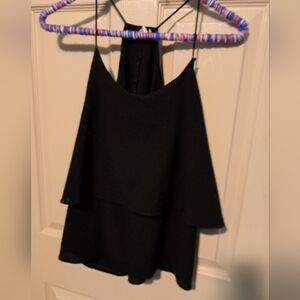Elegant Black Sleeveless Top